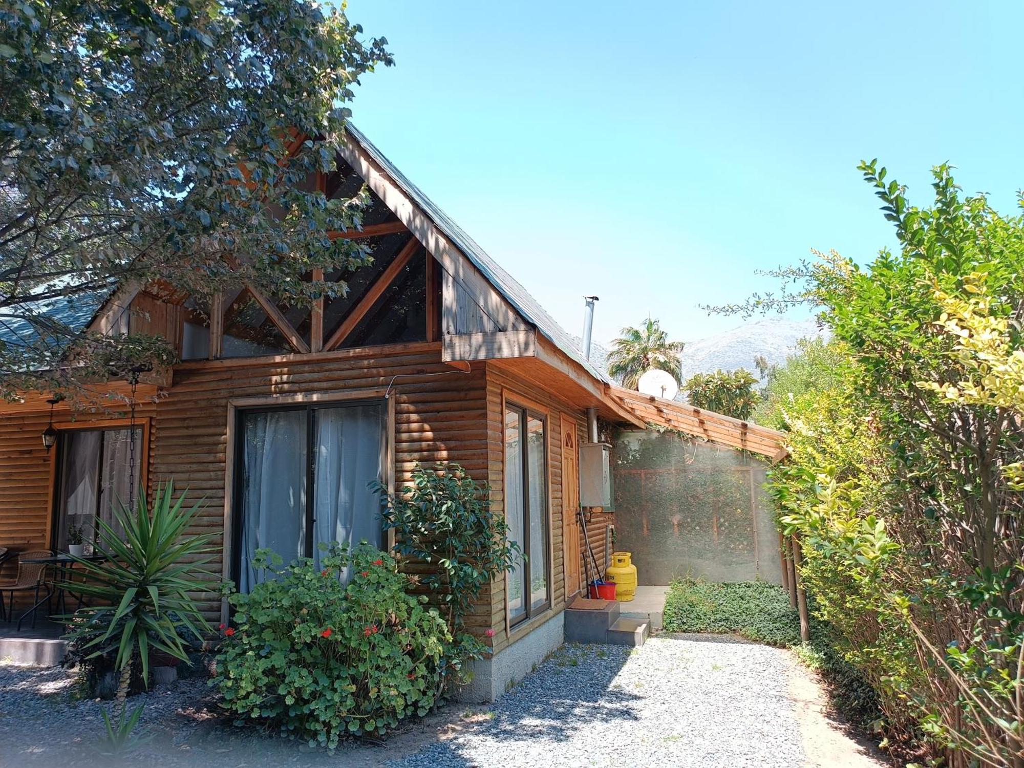 Cabana El Tiempo Es Arte San José de Maipo Exterior foto